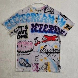 BBC Ice Cream All Day Lion SS Knit Billionaire Boys Club Men's Size Med